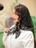 روسری سه گوش مشکی