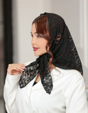 روسری سه گوش مشکی