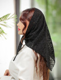 روسری سه گوش مشکی